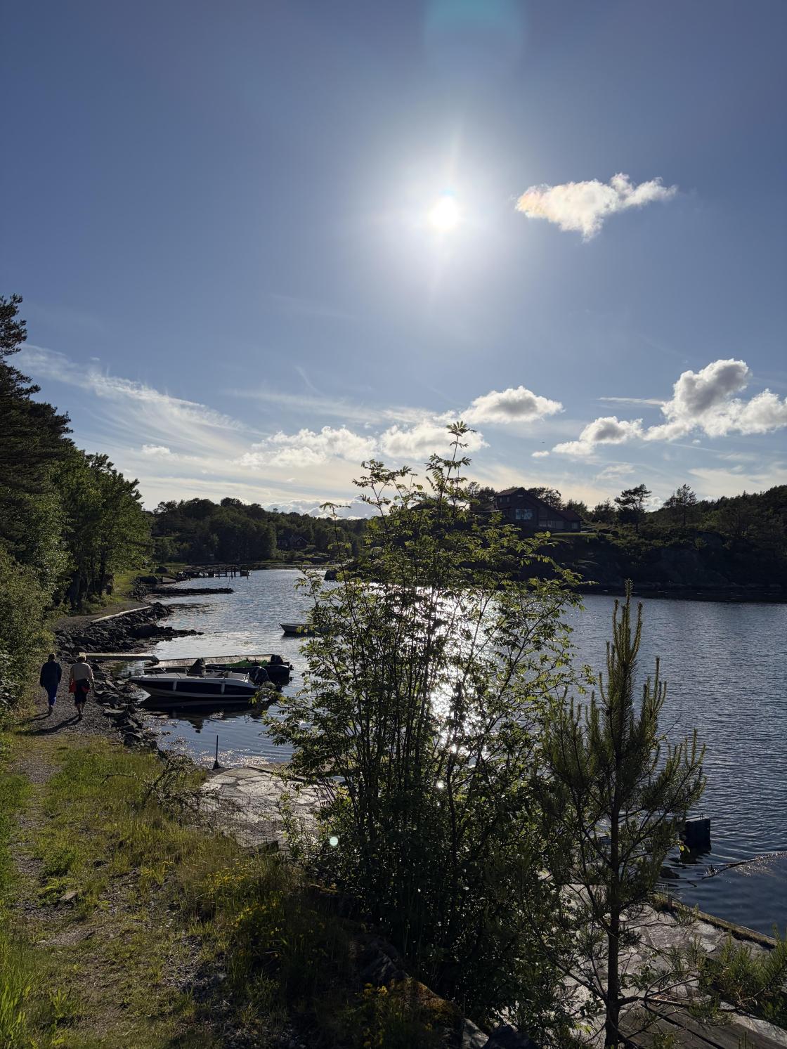 Langs vannet