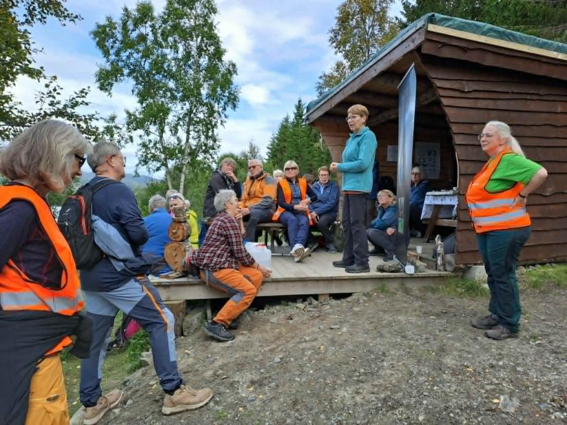 Dektakere samlet på Gammelsætra.