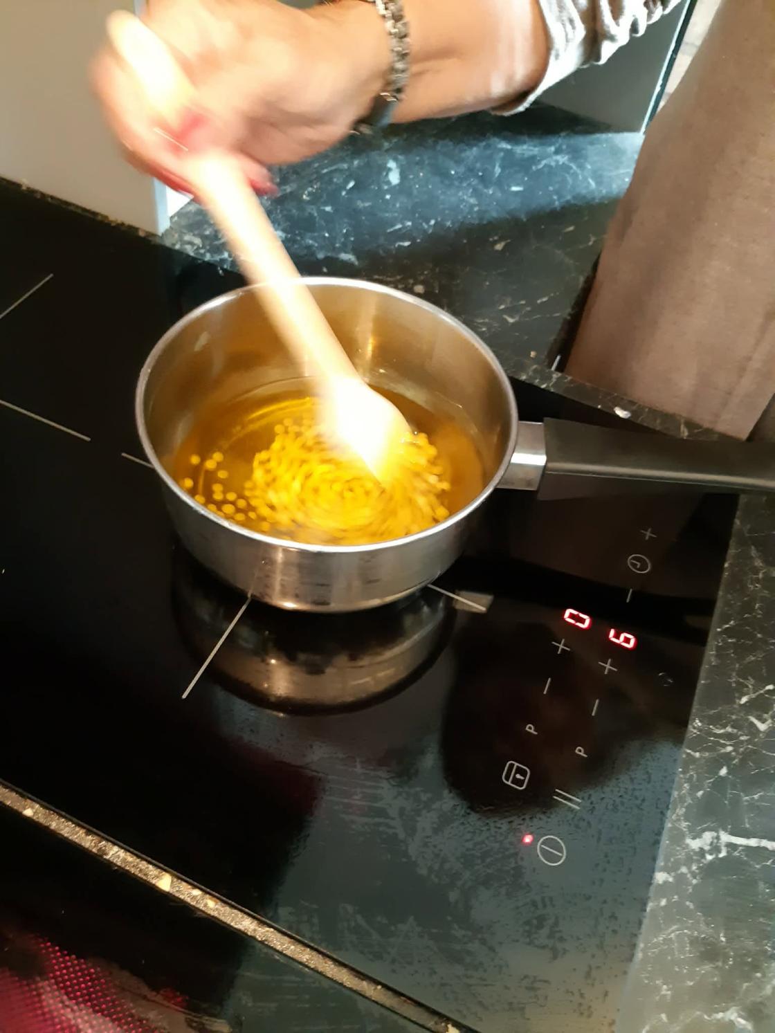 oppvarming av råvarer