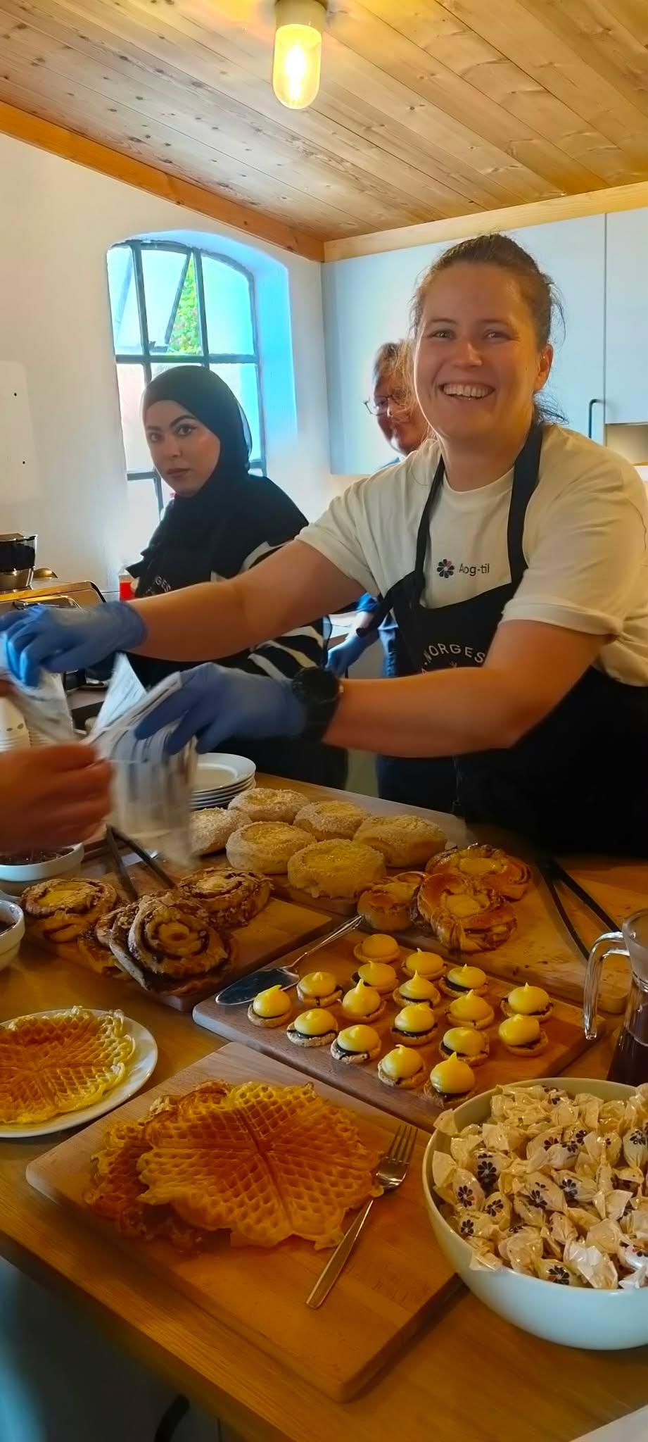 Pop-up kafè på Spinneriet