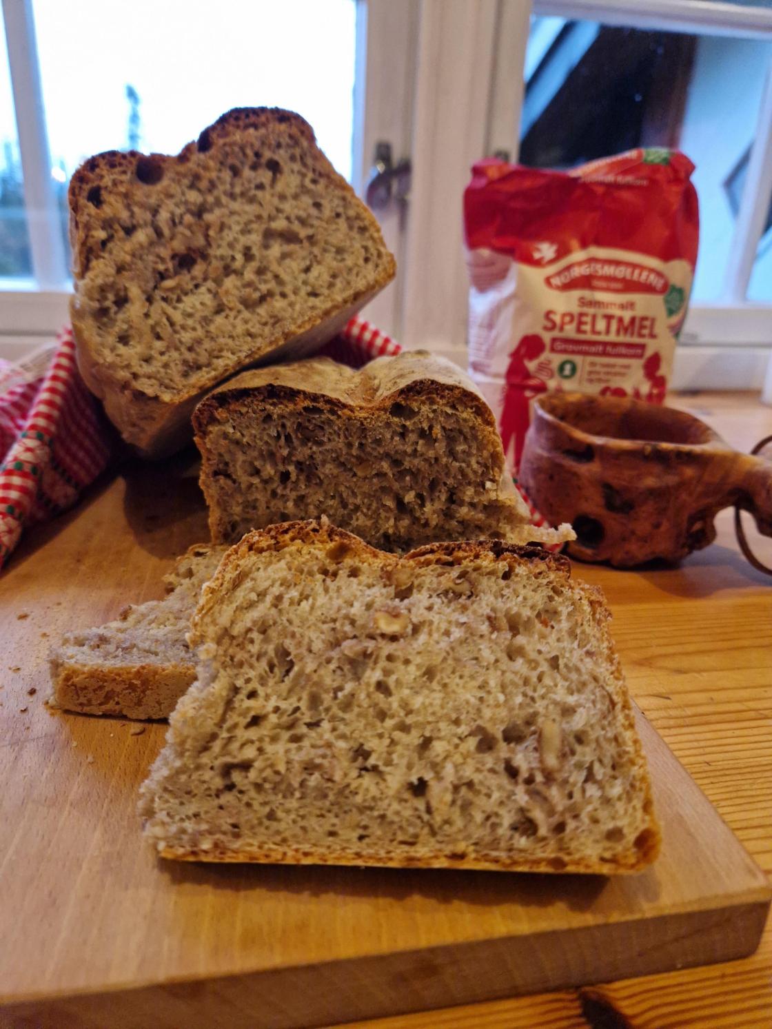 Resultatet blir gode brød og en fornøyd baker.