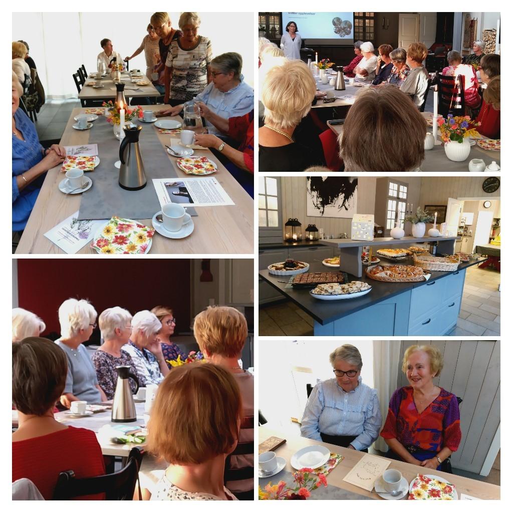 Kollage fra sensommermøte august 25.