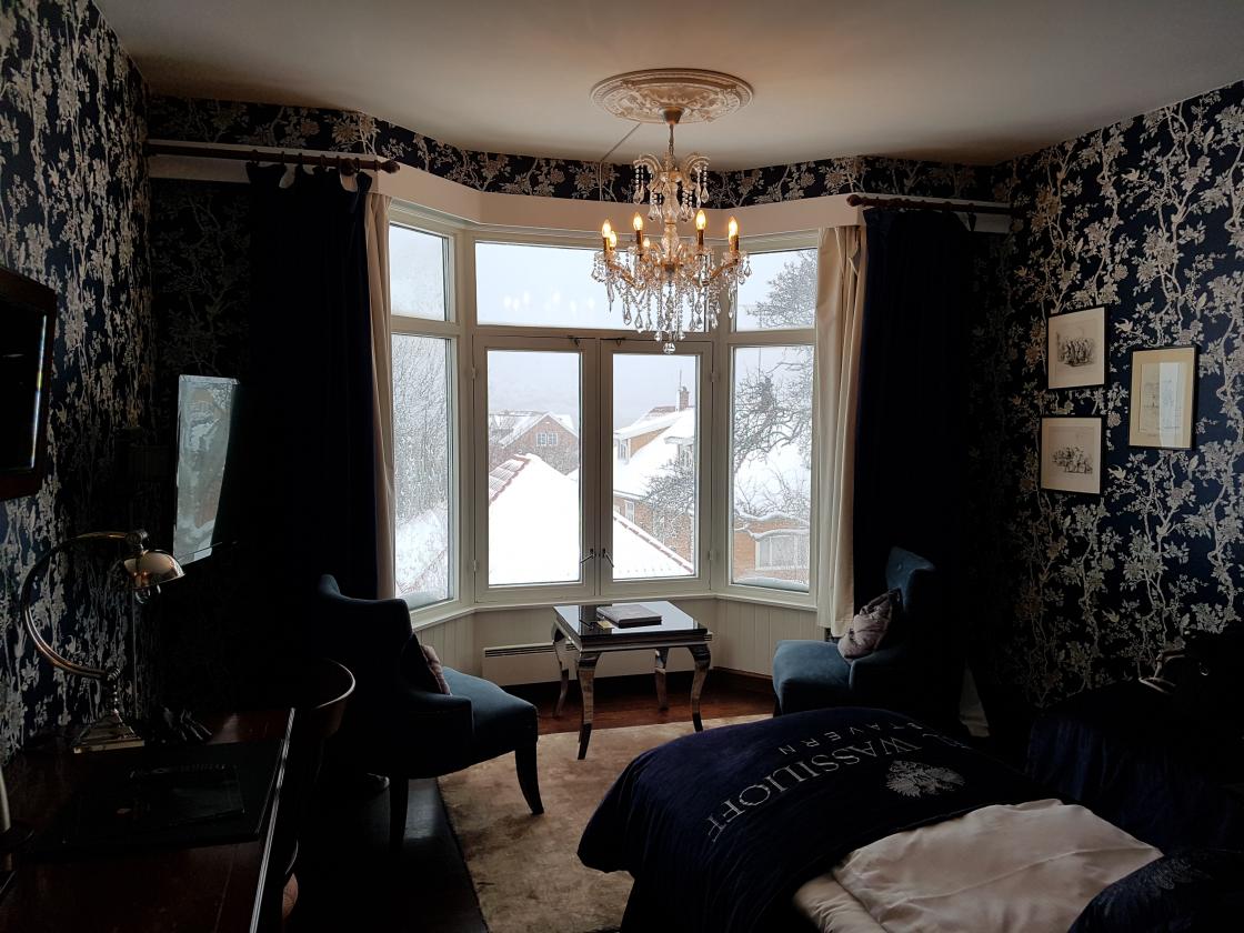 Flotte hotellrom. Foto: Linda M. Gusland.