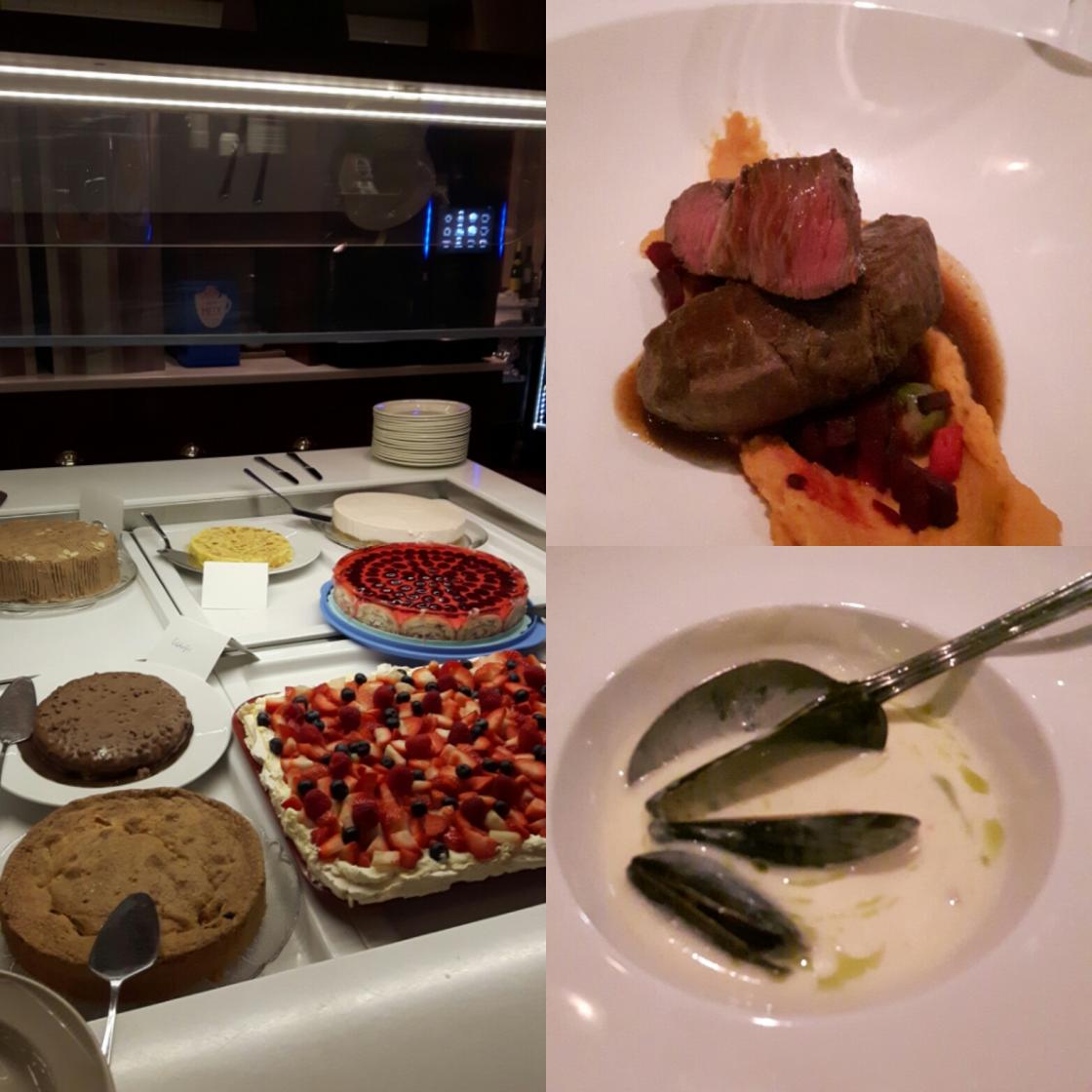 Det var mykje god mat.