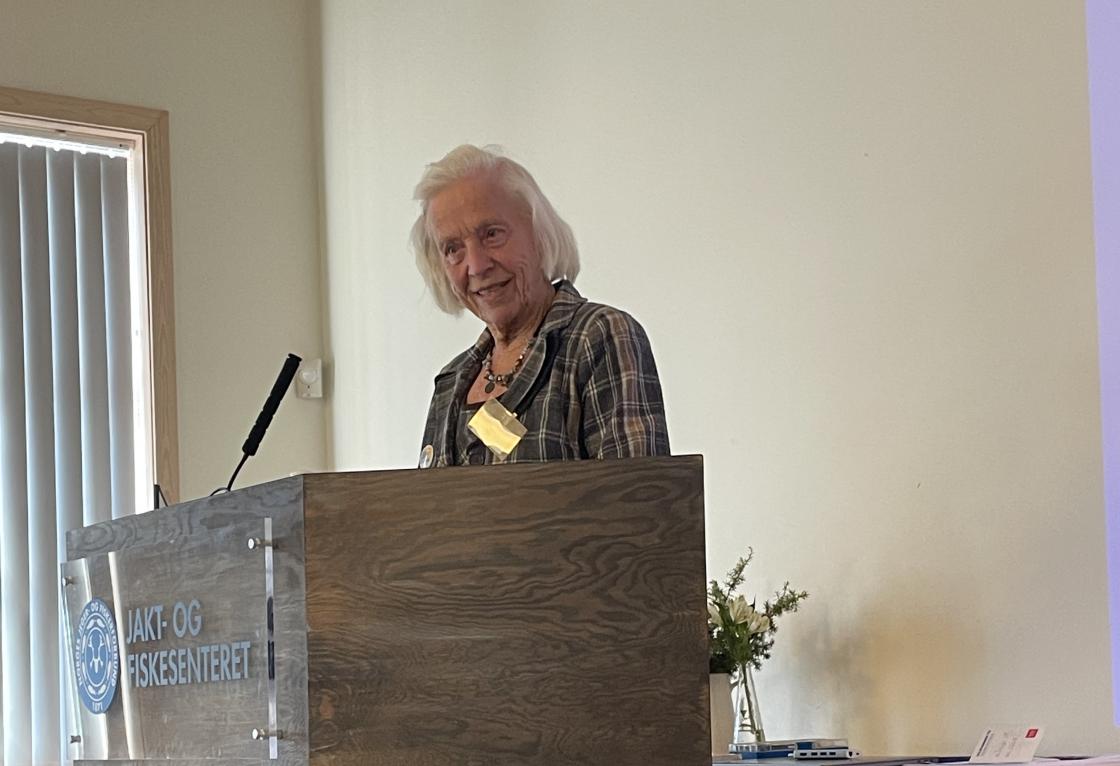 Gode ord fra vårt æresmedlem Sigrid