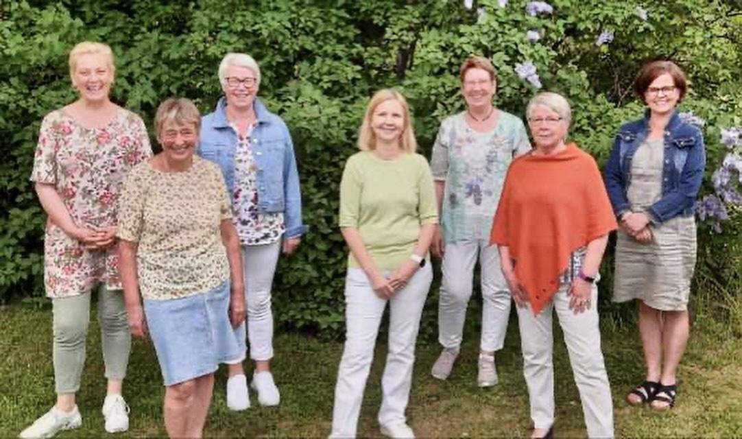 Det nye styret i Distrikt Akershus Bygdekvinnelag