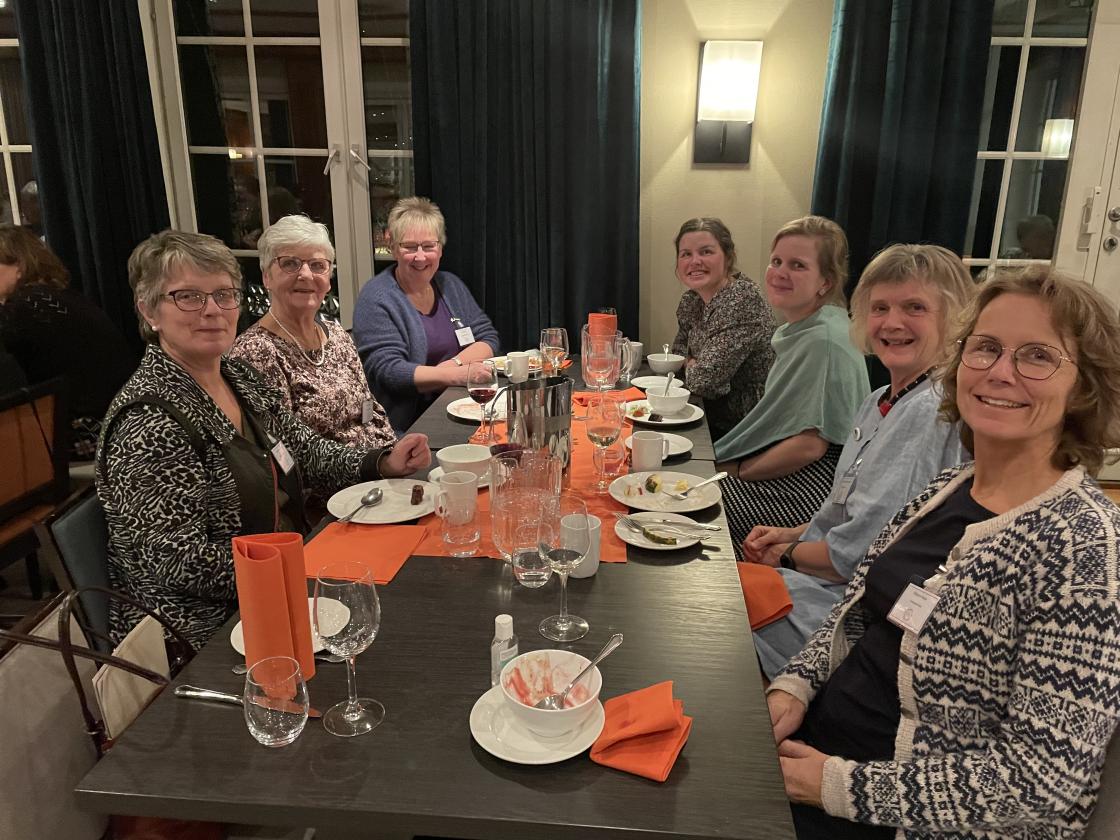 Mesteparten av deltakerne frå Bjørgum.