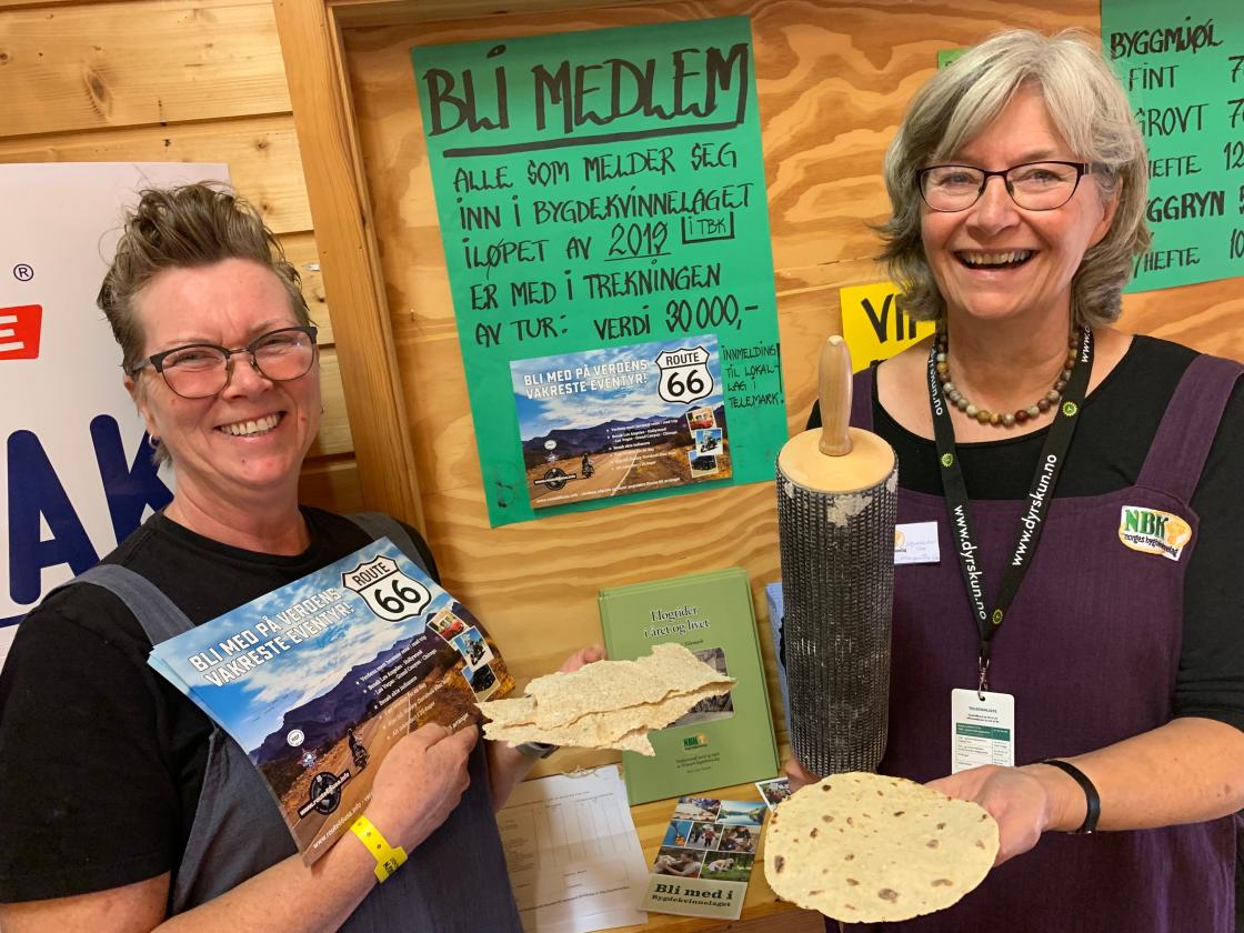 Bygdekvinner på tur; frå Dyrsku`n til USA