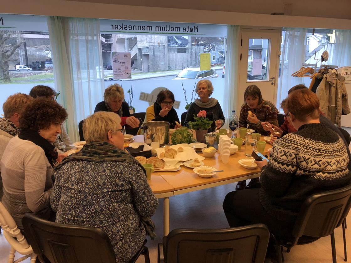 Kurs er også sosialt.