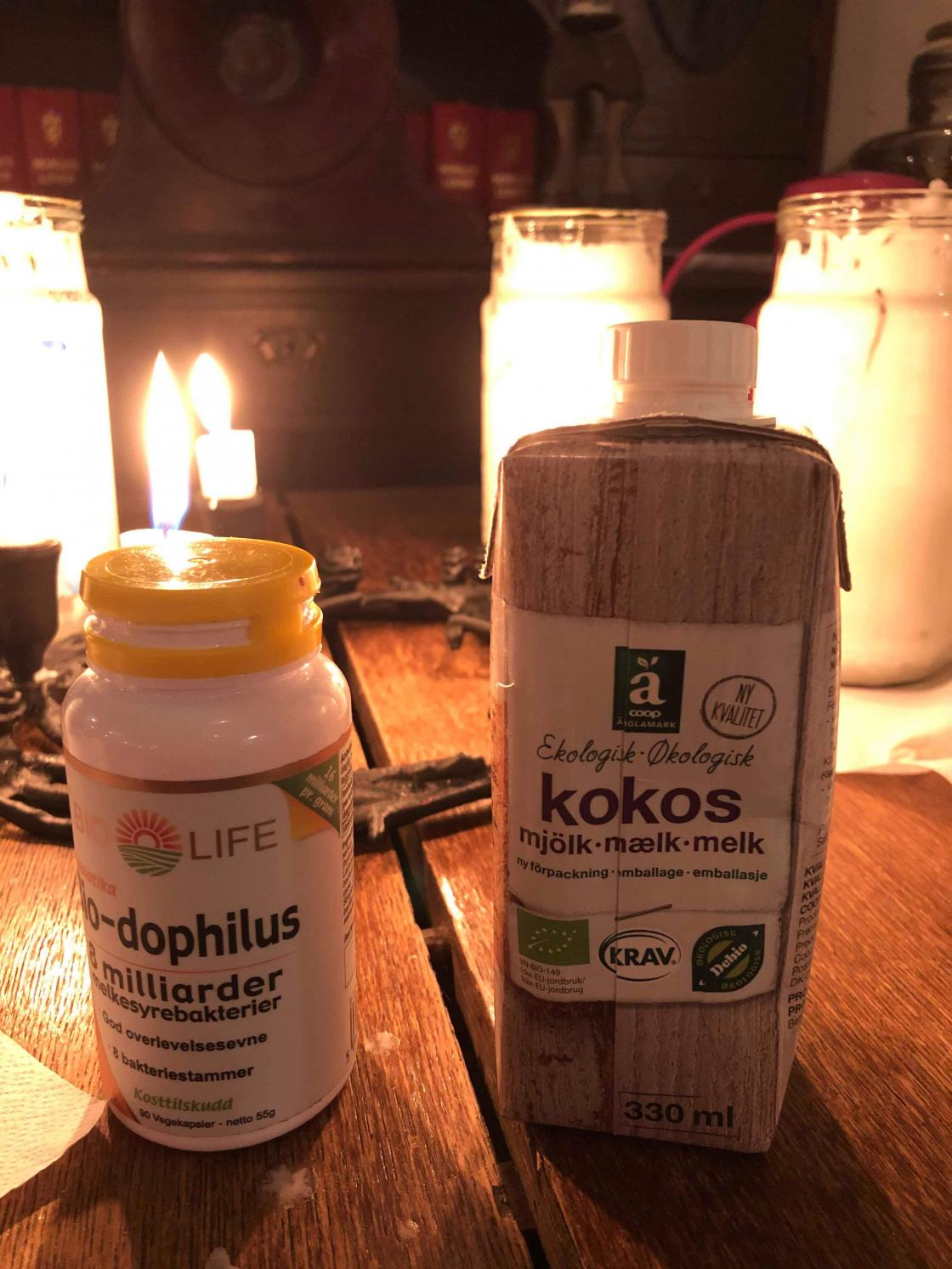 Kokosyoghurt til kakene
