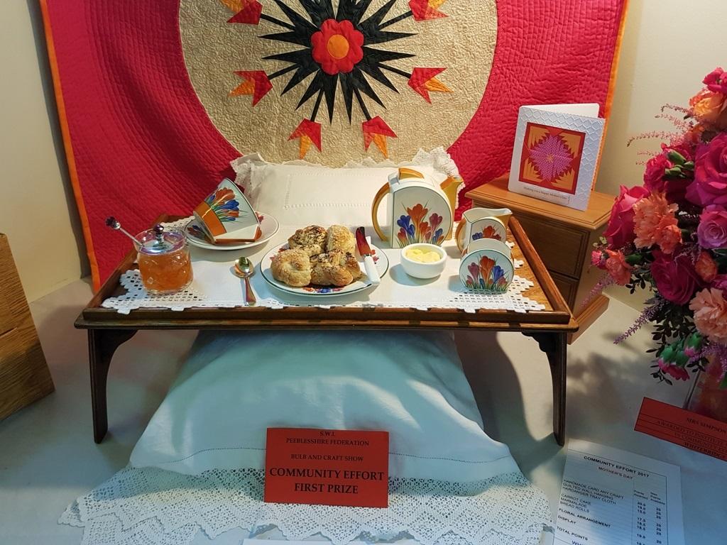 Morsdag 26. mars: Vinner av beste håndarbeid og utstilling med tema morsdag 26. mars.