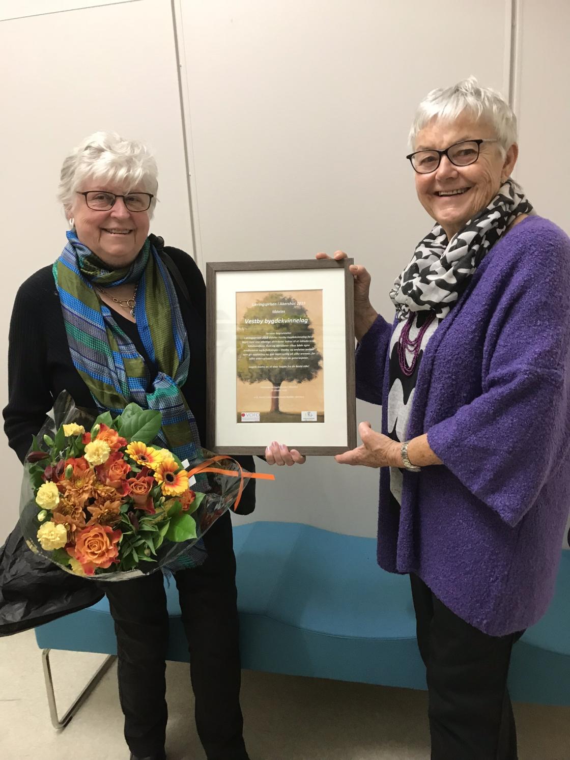 Fra venstre Solveig Røed  og Tone Pedersen