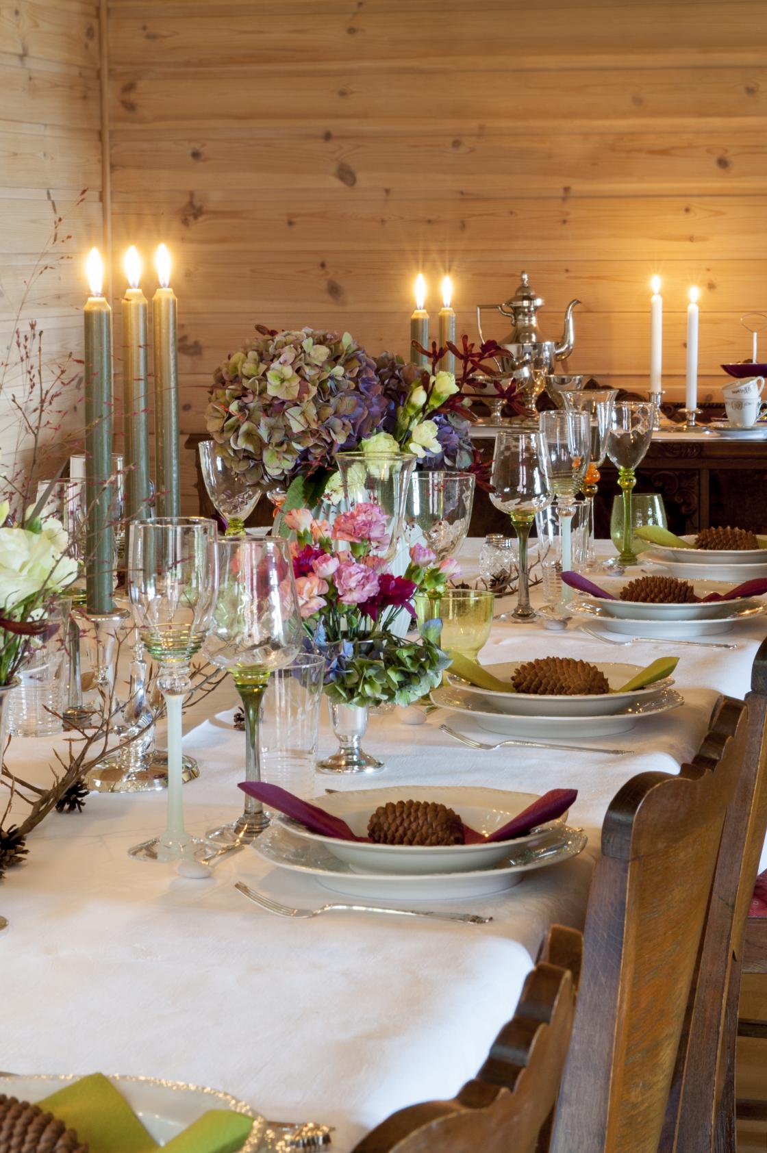 Detaljer fra festbordet. Foto: Kamilla Weiglin.