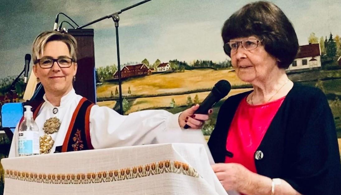 Grethe Paulshus og Aase Saxebøl