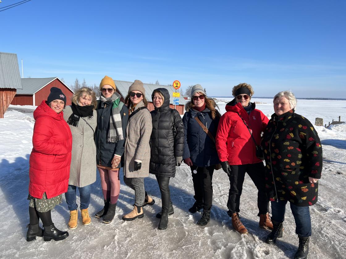 Gjengen ute på Replot