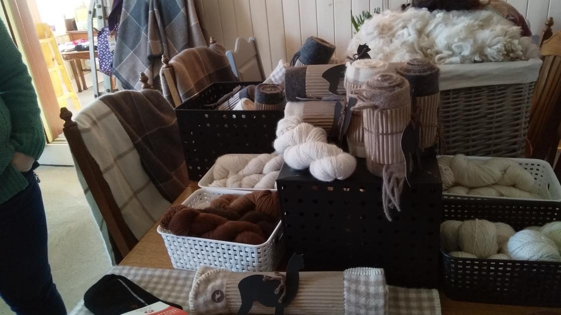 Produkter av alpakkafiber