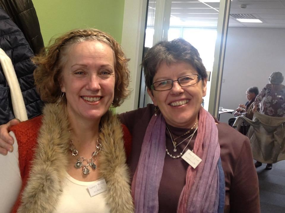 Blide damer i valgkomiteen