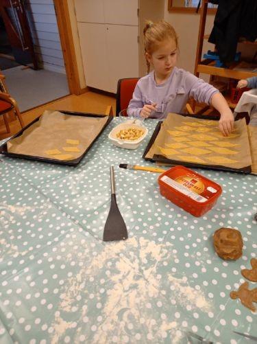 Sirupsnipper med mandel