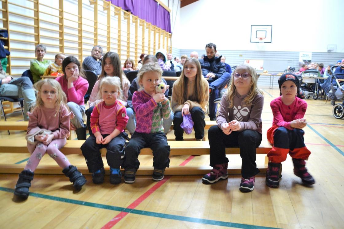 De aller minste brukerne av MOS. Foto: Ingunn Karijord/Aura Avis