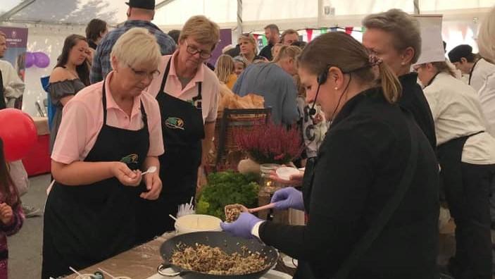 Smaksprøver forberedes