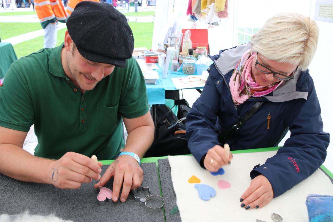 Dette var gøy. Foto: Bjørg Strømme.