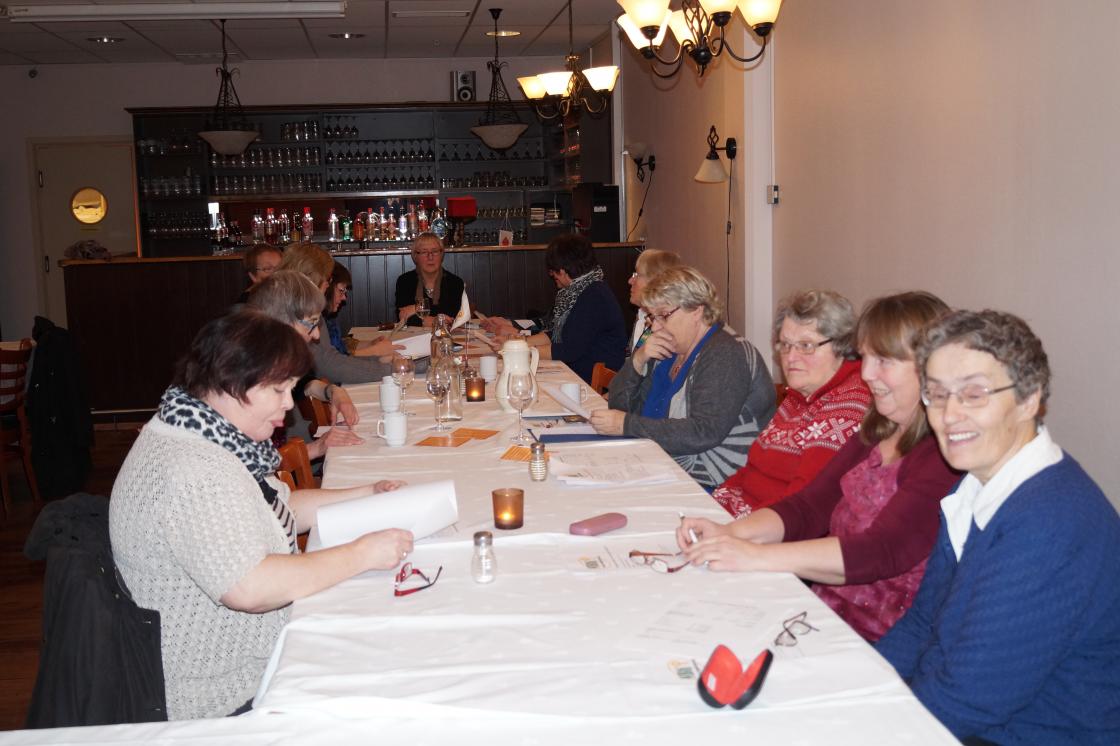 Medlemmer i Nord Rana Bygdekvinnelag