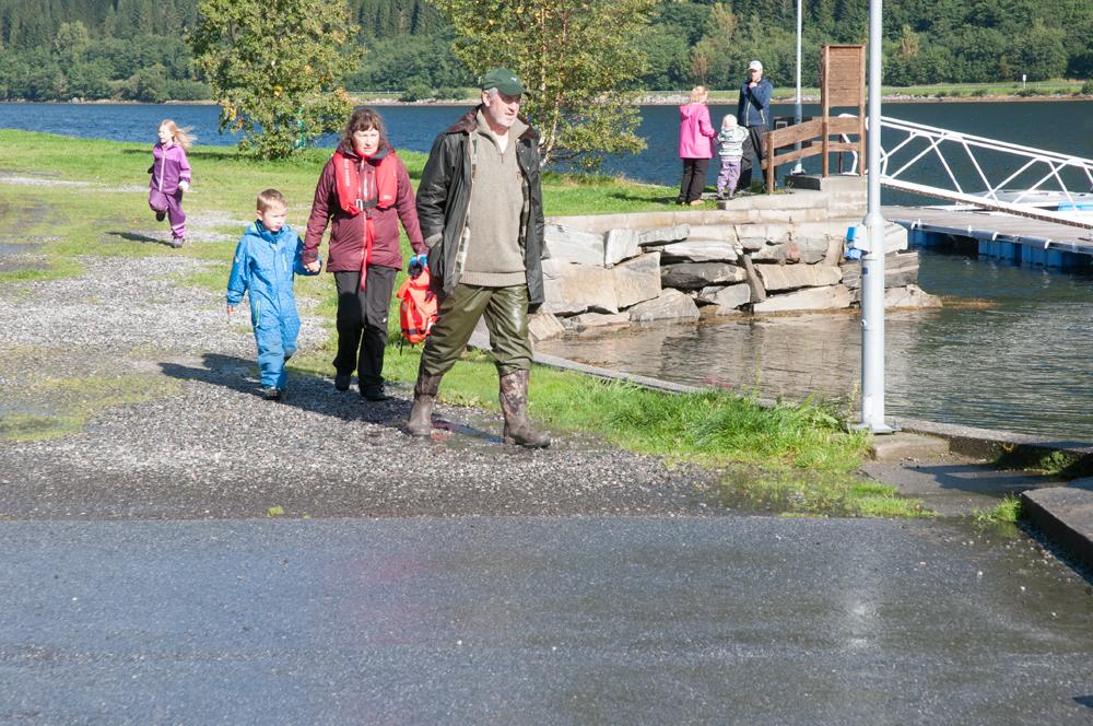 Generasjoner på fisketur