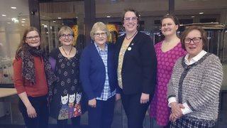 Leder Ellen ledere/ nestledere fra de 5 laga.