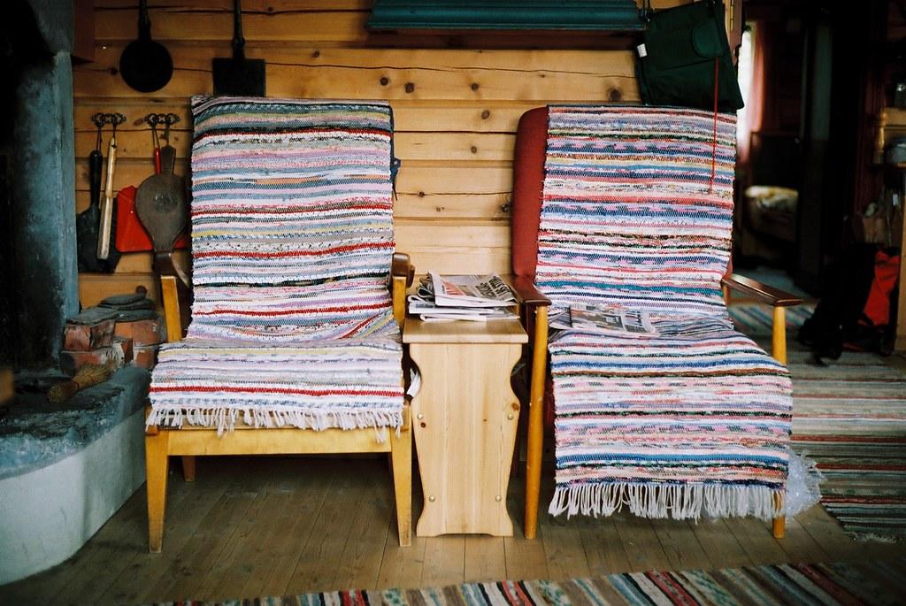 Filleryer kan brukast som stolteppe.