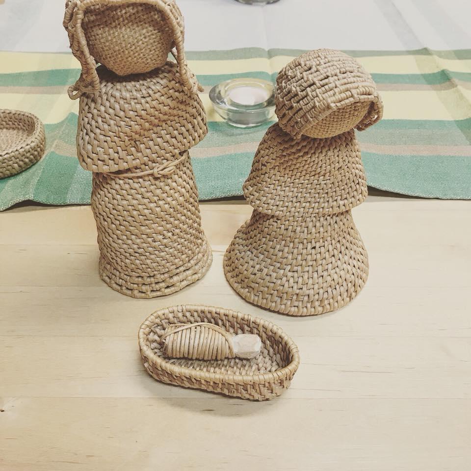 Fine damer laget av tæger