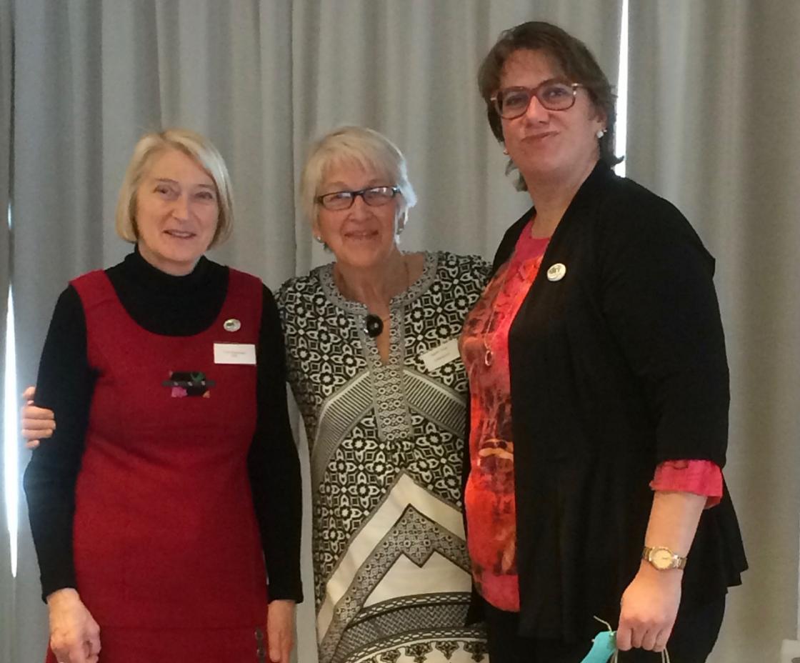 Grete Brundtland, Ingunn Talgø og Ellen Krageberg