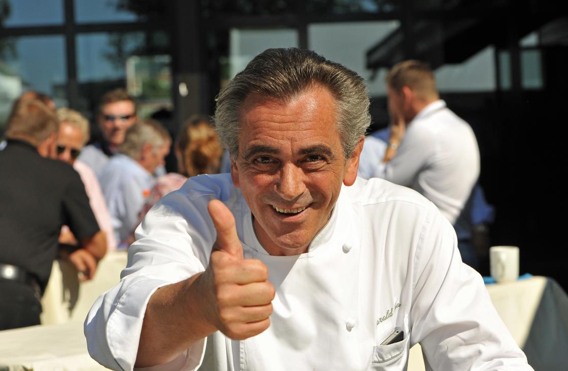 Oppskriften til grønnsaksuppa er laget av mesterkokken Harald Osa