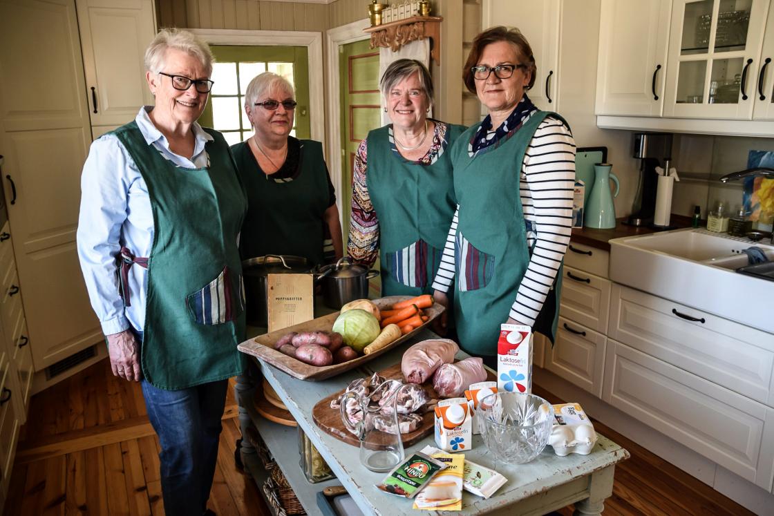 F.v. Vera Tinnes Solaas, Randi Brøndahl, Astri M. Haukvik og Laila Glittenberg Moen. Foto: Jens Marius Hammer, Telen