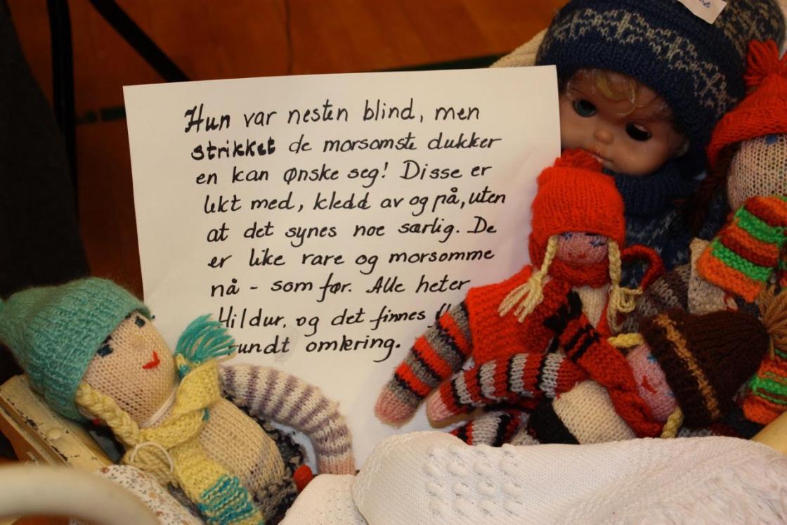 Fra temautstilling &amp;quot;Strikking gjennom tidene&amp;quot;
