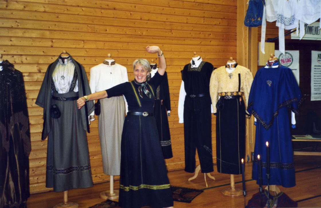 Gro Kjøll med Vestfoldstakken i flere varianter