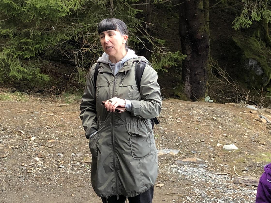 Sosan var også med på tur