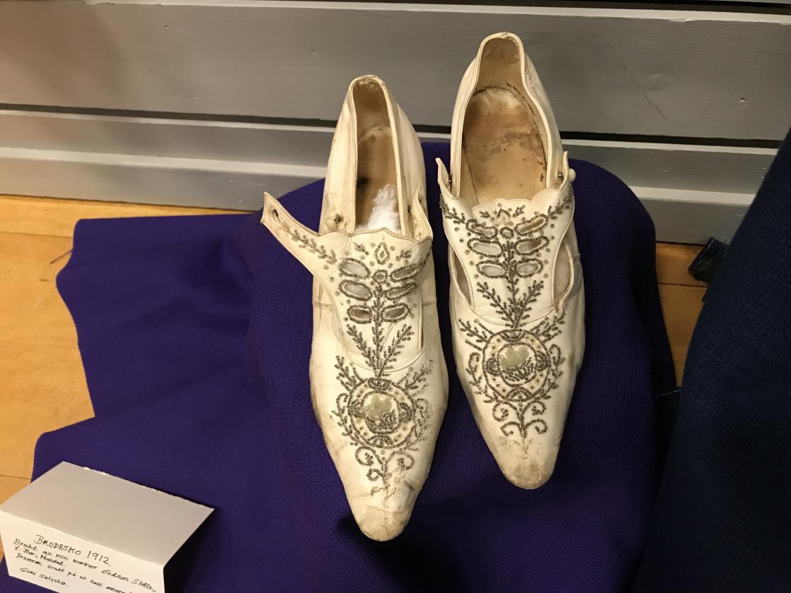 Flotte, broderte sko fra 1912