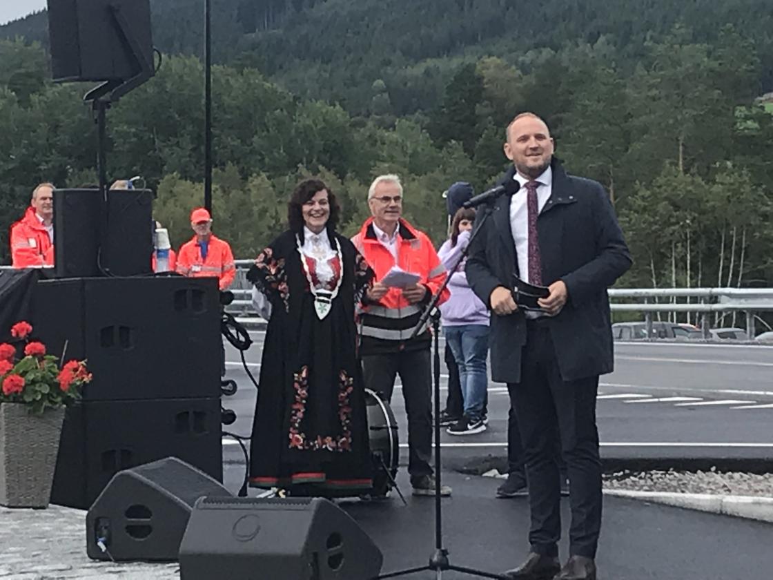 Samferdselsminister Jon Georg Dale