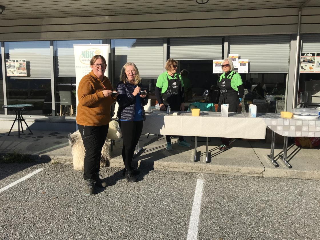 Dette smaka godt, sa Randi og Mariann.