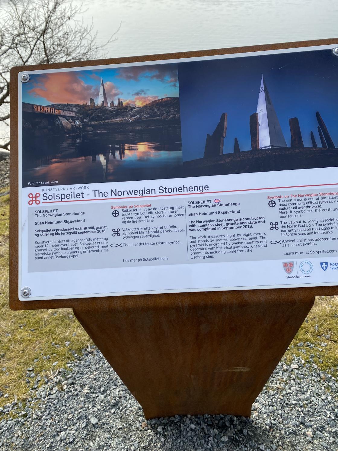 Vi gjekk forbi Solpeilet