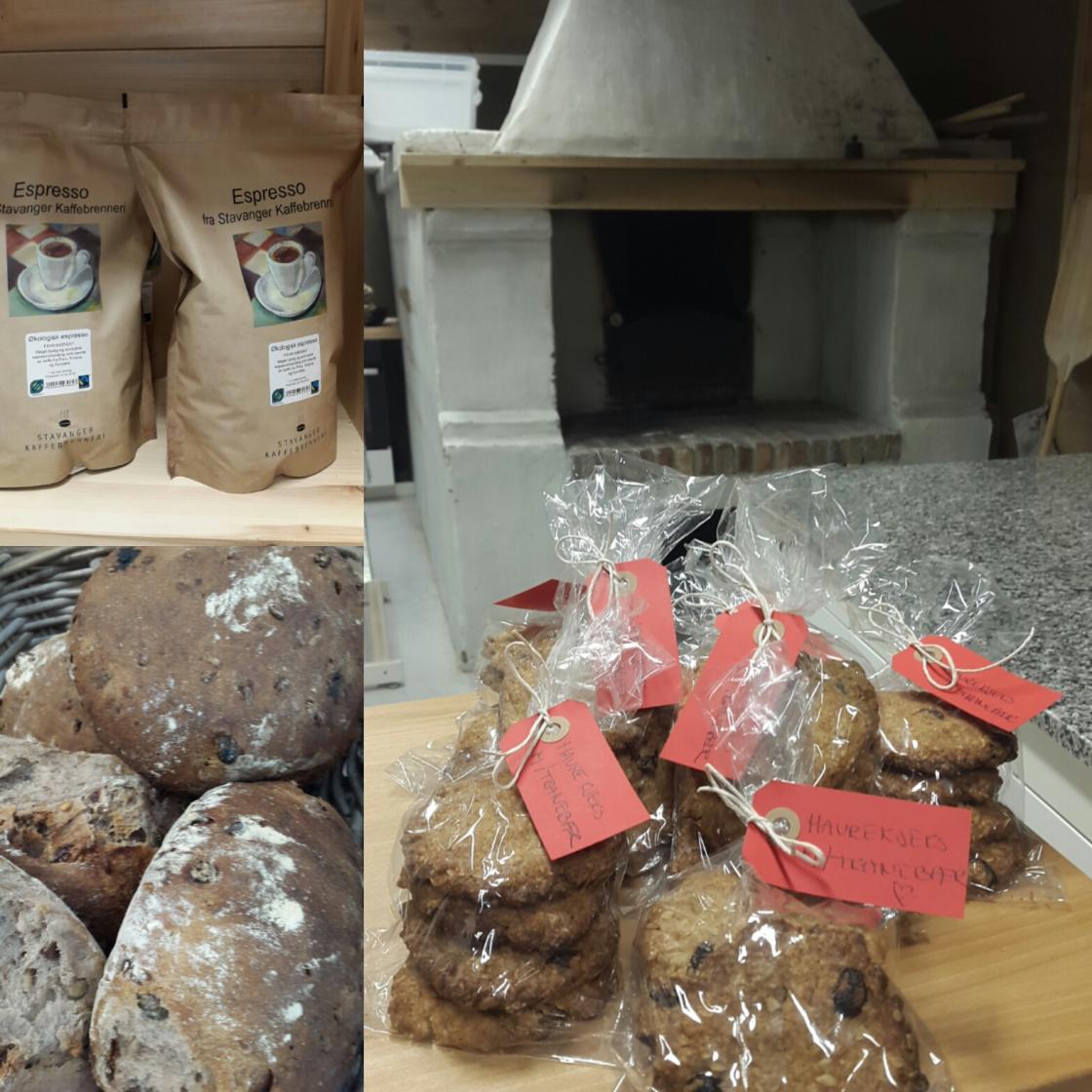 Noen av baksten du kan kjøpe i butikken til Brødskreppa. Foto: Brødskreppa.