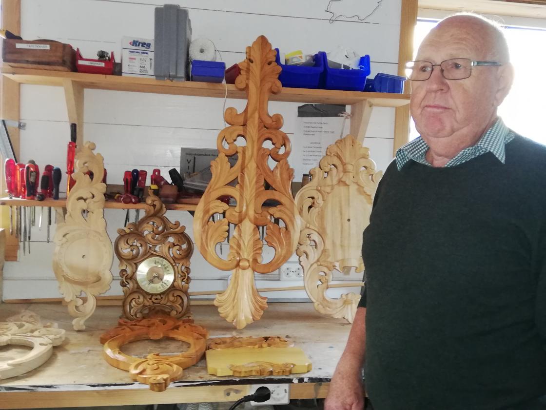 Treskjærerverkstedet til Jan Henrik Martinsen, Tones far), var en opplevelse