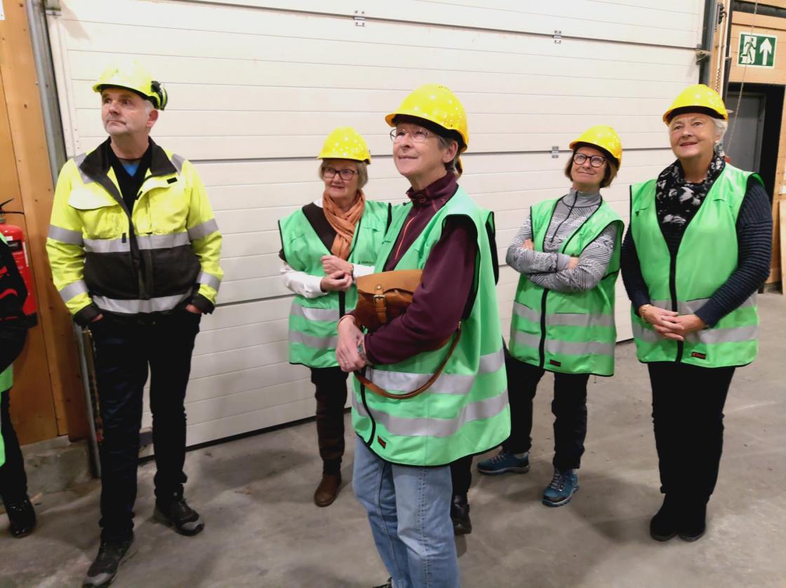 Bedriftsbesøk i Hunton