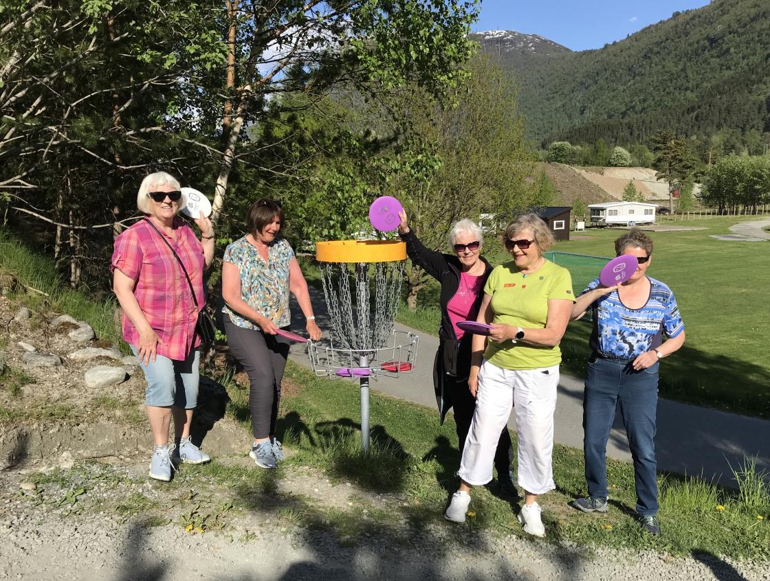 Glede!  Alle diskane i korga!