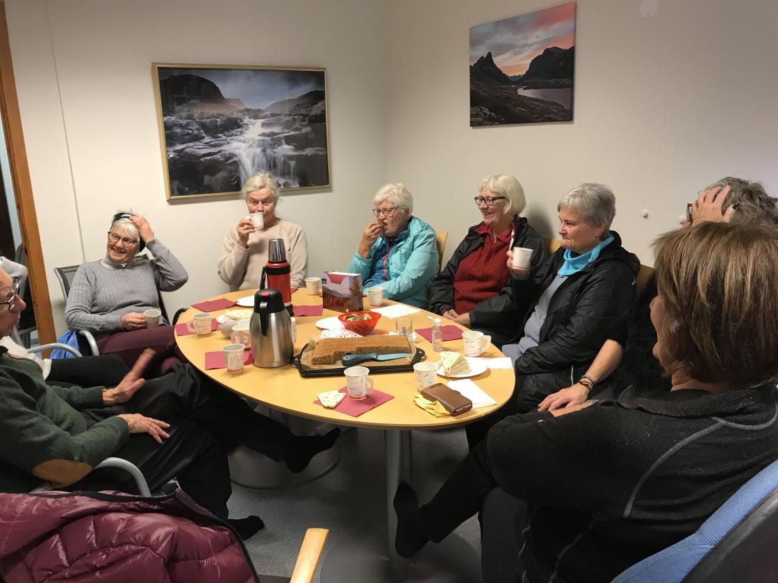 Litt kaffikos og prat må til!