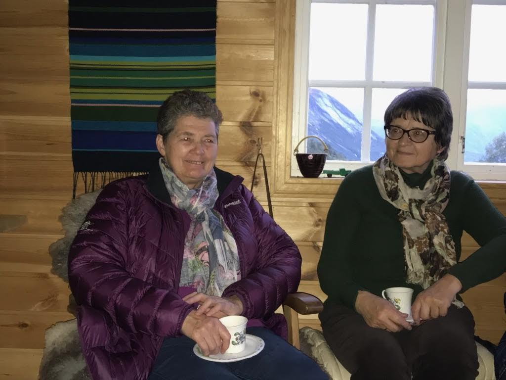 Bodil og Sunneva.
