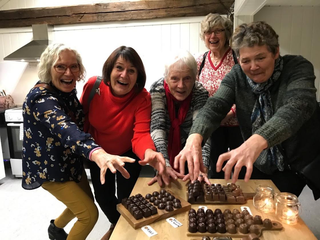 Sjokoladegalne damer !