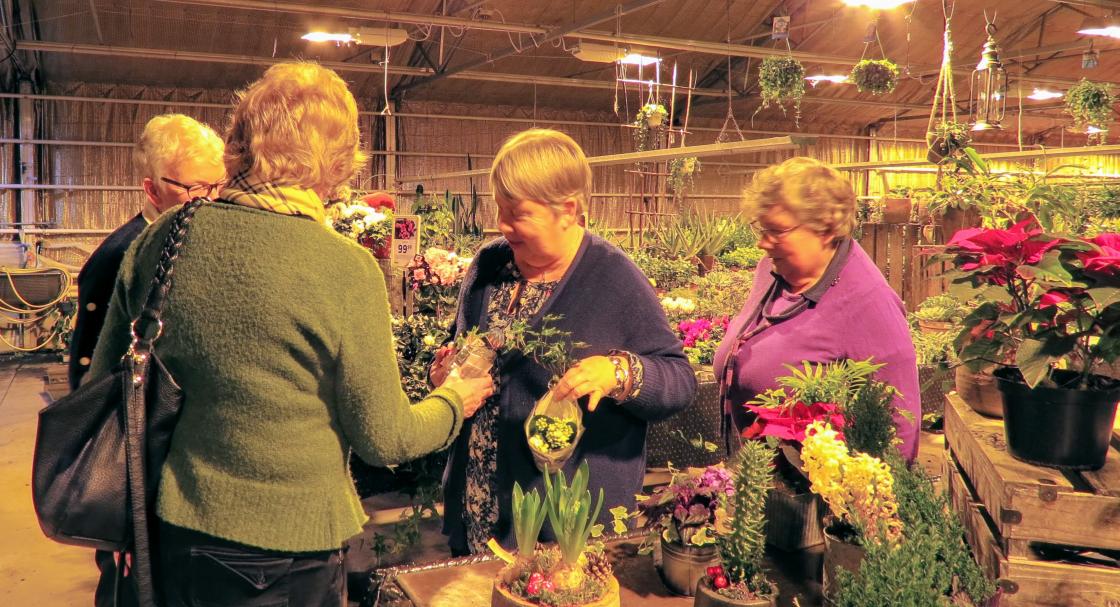 Og bygdekvinner i adventsmodus