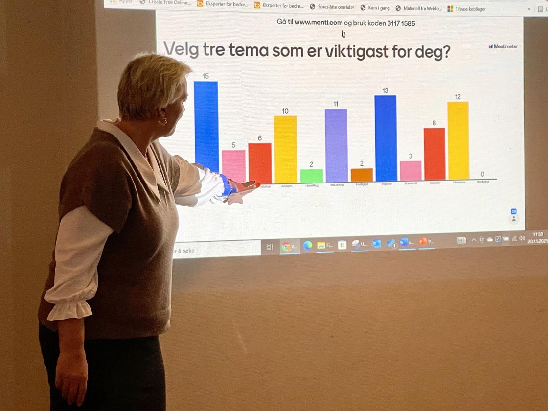 Anne Mette Hjelle, foredragsholder og prosessleder