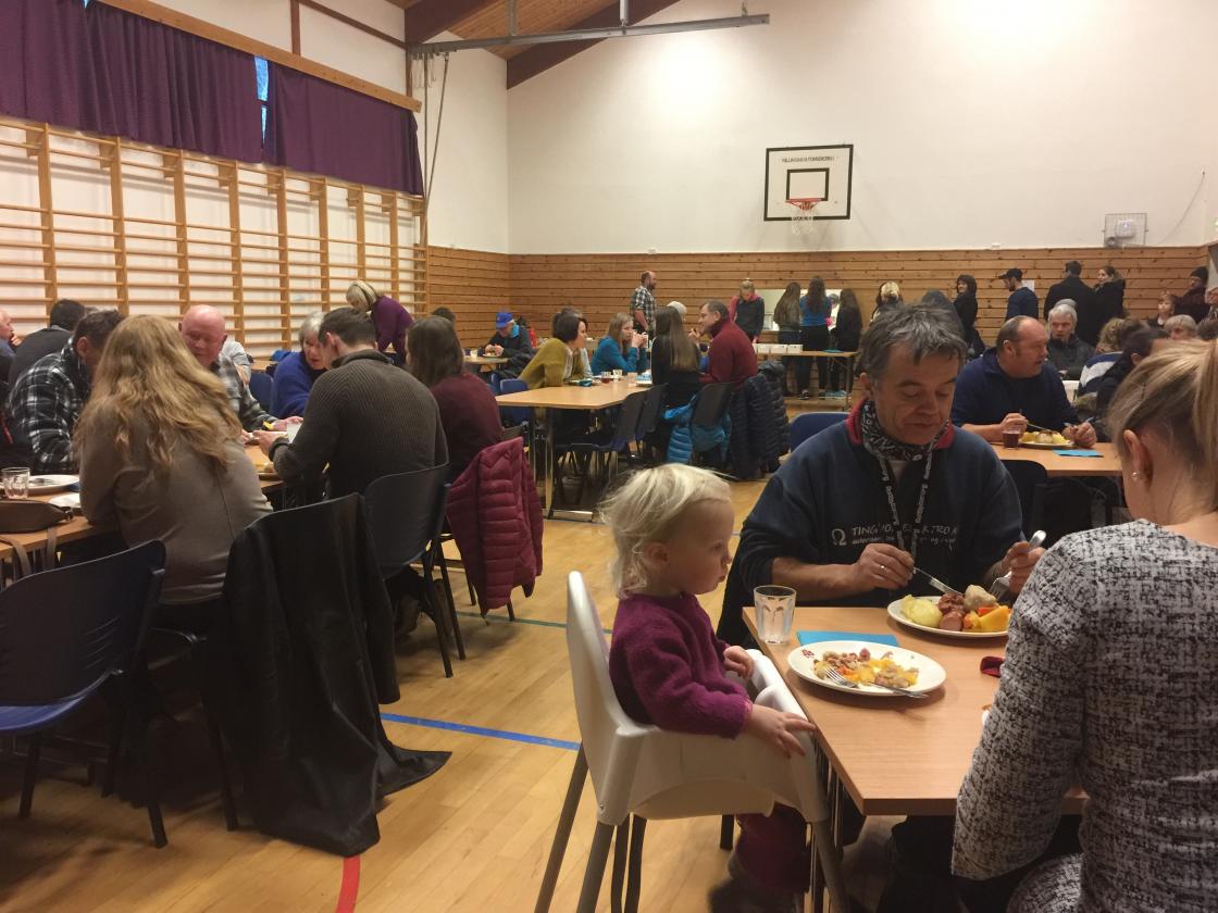 Grendahuset fylles opp